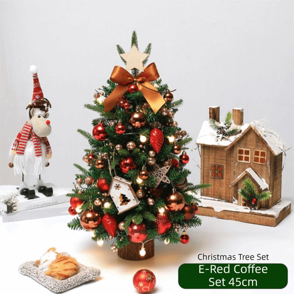 Miniature Christmas Tree Simulated Small Pine Tree Xmas Artificial Pine Tree Party Decoration