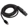 HIFI Type C Microphone Audio Cable Plug and Play USB Mic Recording Cable  Tablet