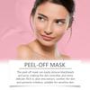 Ouhoe Collagen Peel Off Mask with Application Brush Anti Wrinkle Firming Hydrating Easy Peel All Skin Types Non Irritating Clean