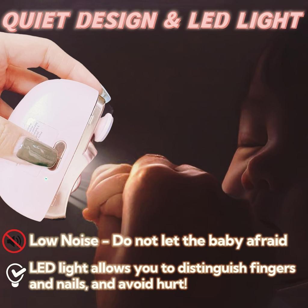 2-в-1 Электрический кусачки для ногтей Автоматический набор для ухода за ногтями Маникюрный триммер для ногтей Для взрослых Младенца Пальцы Ноги Ножницы Педикюр Толстые ногти Резак Точилка