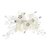 Crystal Pearl Floral Style Barrette Flower Hair Pin Bridesmaid Tiara Bridal Clips Hair Combs