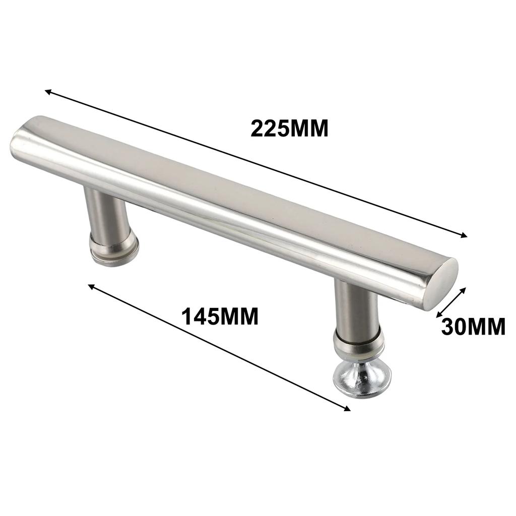 Shower Door Handles Stainless Steel Chrome Knobs Shower Glass Sliding Door Handles Cabinet Glass Door Furniture Hardware
