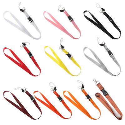 Модный USB-значок с ремешком на шею, держатель для ключей, спортзала, мобильного телефона, ремешки для мобильного телефона, однотонный