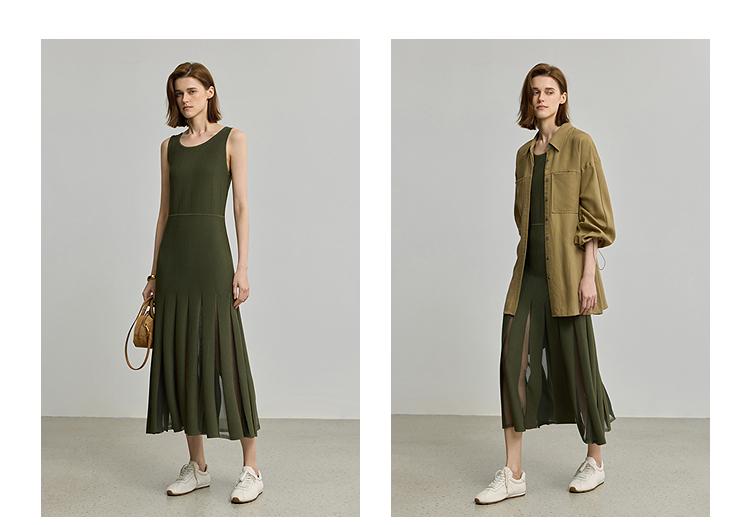LILY Retro Sleeveless Casual Dress for Women