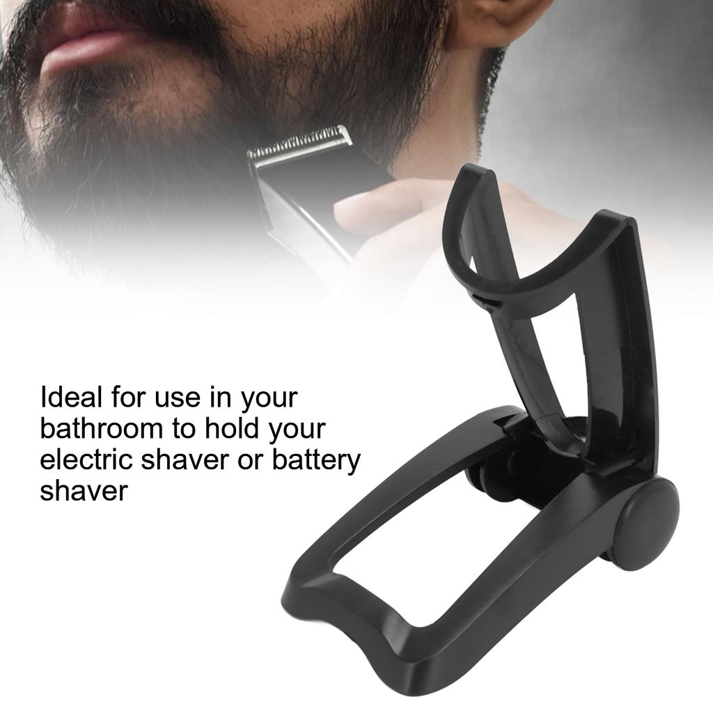 Универсальный держатель для хранения электрической бритвы Предотвращает падение Подставка-кронштейн для электрической бритвы Домашние аксессуары для ванной комнаты