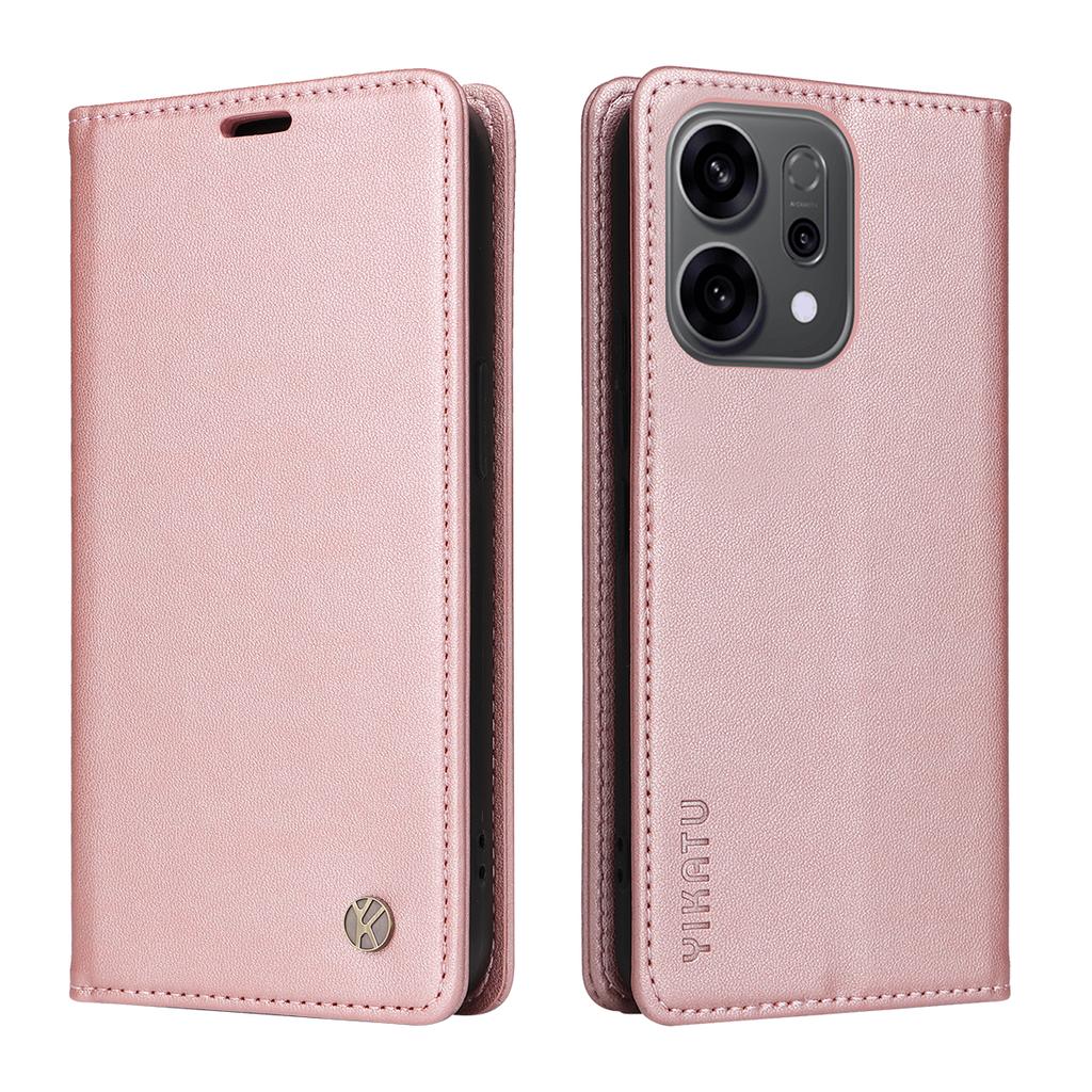 Магнитный кожаный чехол-книжка для OPPO Reno 7 7Z 8 8T 10 11 11F 12 12F 13 13A 13F 13FS 14 14F 5Z Lite Pro 4G 5G Премиум чехол