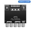 Bluetooth 2.1 Channel Power Amplifier 50W X2 100W Subwoofer 12V 24V Audio Module Bass Treble Control DIY Home Theater