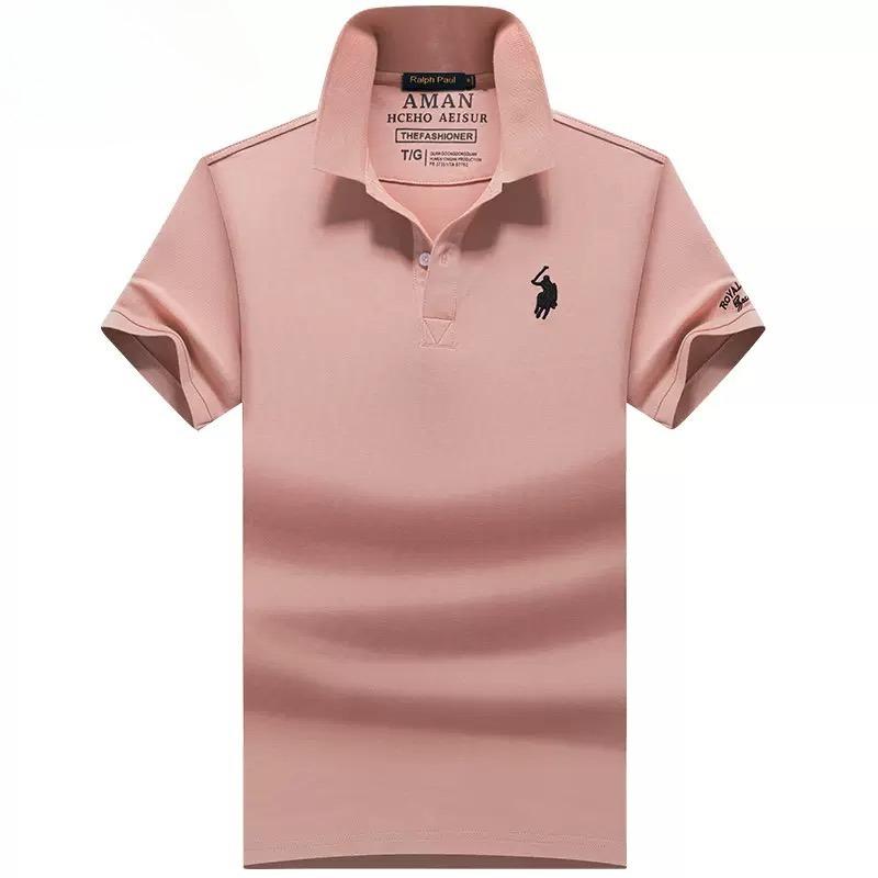 STORN Большой размер 6XL 100% Хлопок Мужские рубашки-поло С коротким рукавом Деловой повседневный Мужские футболки Вышивка Мужские футболки
