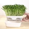 1pc Green Bean Sprout Cultivator, Pea Seedling Germination Pot, Vegetable Cat Grass Planting, Soilless Hydroponic Seedling Tray