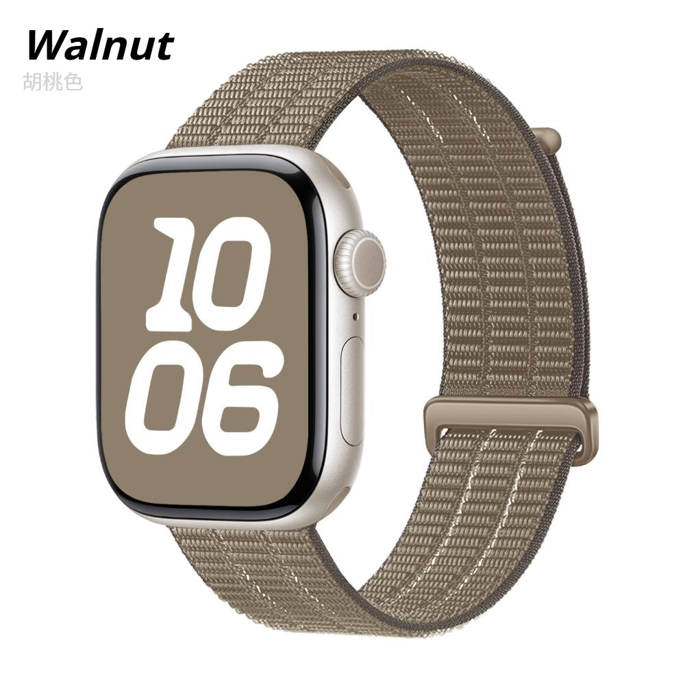 Unisex Exercise Breathable Nylon Wristband For Apple Watch Series 11 Band 46mm 40mm 41mm 38mm 42mm 44mm 45mm for iWatch S10/9/8/7/SE Ultra3 49MM Strap