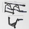 Multi-Grip Doorway Pull Up Bar with Non-Slip Grips, Chin Up Bar with Anti-Fall Slot for Indoor Gym Upper Body Workout