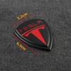 Decorative Sticker Car Decal Metal Shield S Logo For Tesla Model X S Y, Car Badge Tail Badge Fender Emblem