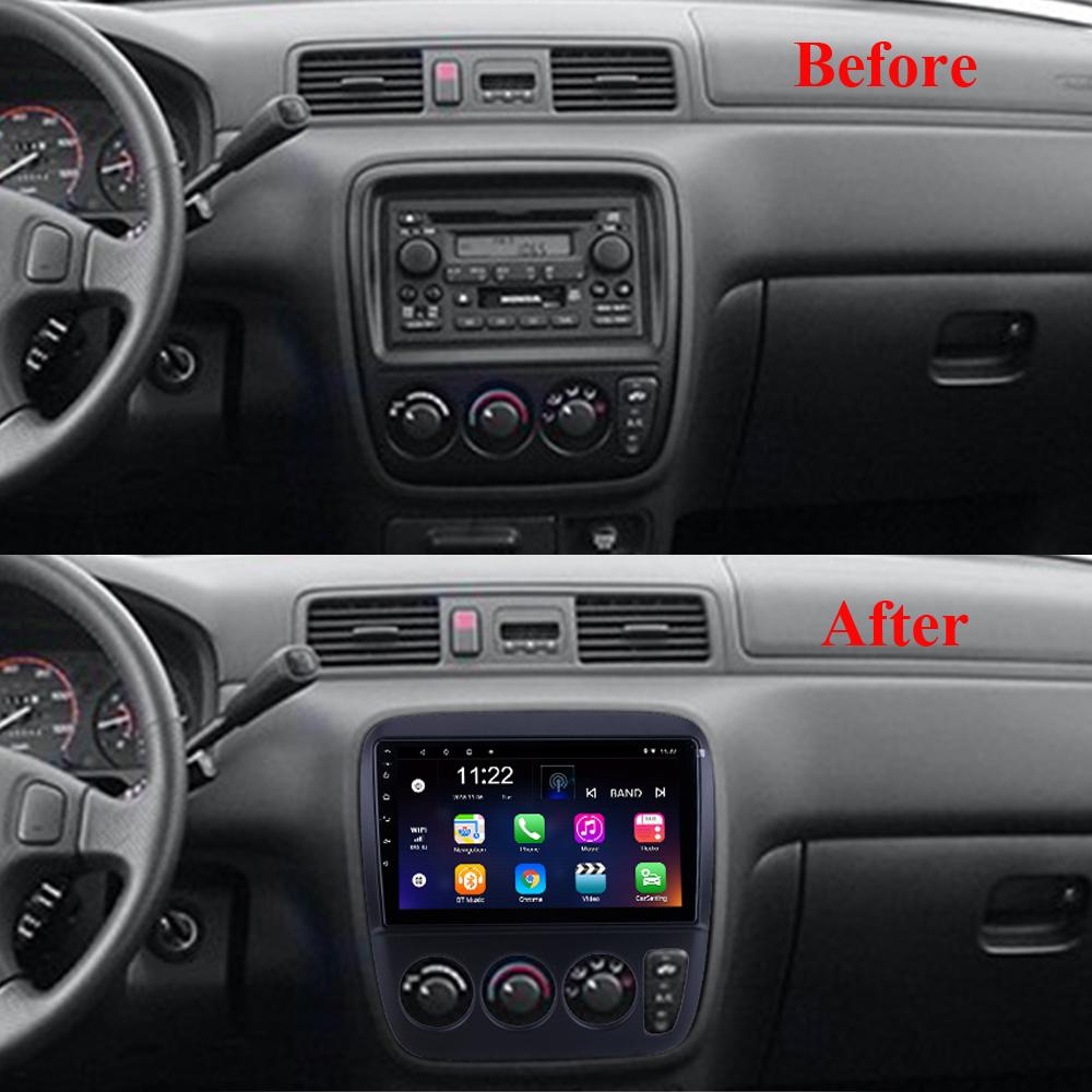 icreative Автомобильное радио на Android 11 для Honda CRV CR-V 1995-2001, автомобильный мультимедийный видеоплеер, GPS-навигация, авторадио, стерео, автомобильное радио, 2 Din