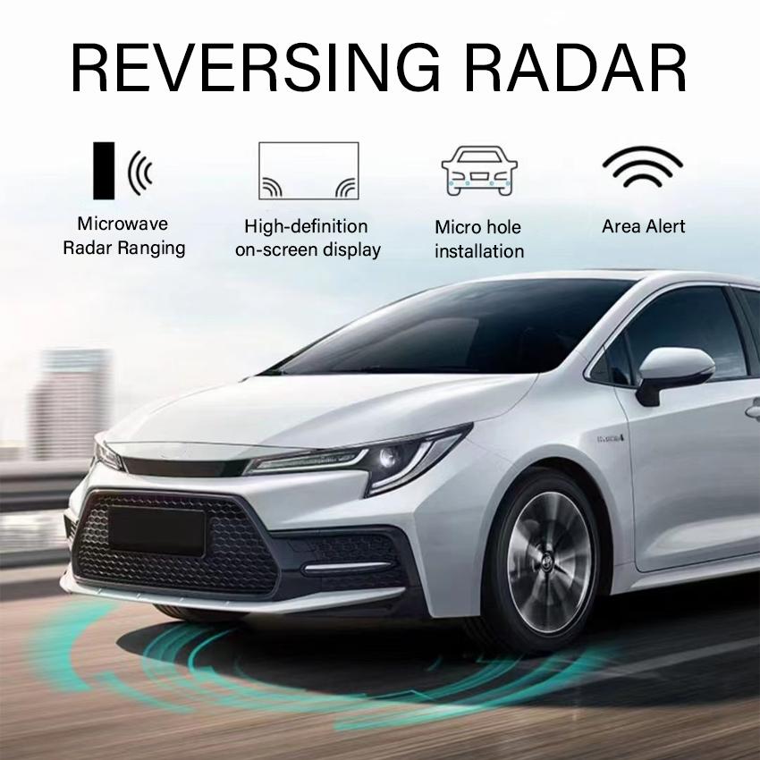 Датчик парковки автомобиля, передний и задний радар заднего хода, система зуммера для Toyota CHR Izoa Corolla Cross 2018-2025