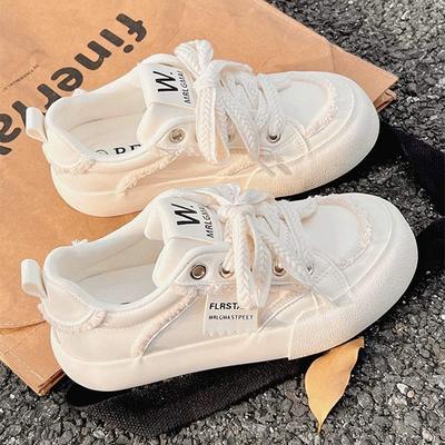 Новые женские весенне-осенние туфли на платформе детские ins универсальные нишевые кеды женские для отдыха