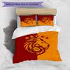 Galatasaray Printed 3PCS Bedding Set Soft Breathable Duvet Cover Pillowcases Set Washable Bedroom Decor Home Gift