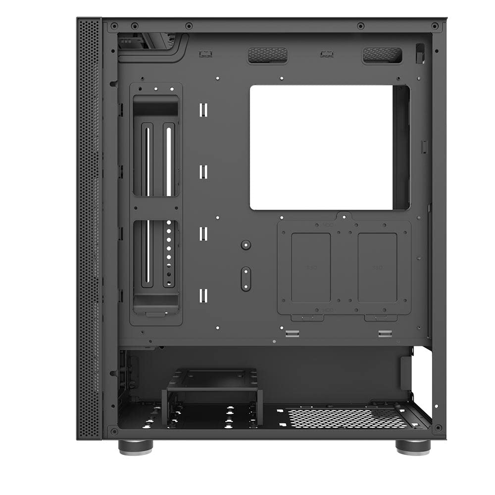 Корпус ПК darkFlash DK210 Graffiti ATX, совместим с ATXM-ATXITX, передняя панель из закаленного стекла для рисования текста и иллюстраций, поддерживает видеокарты до