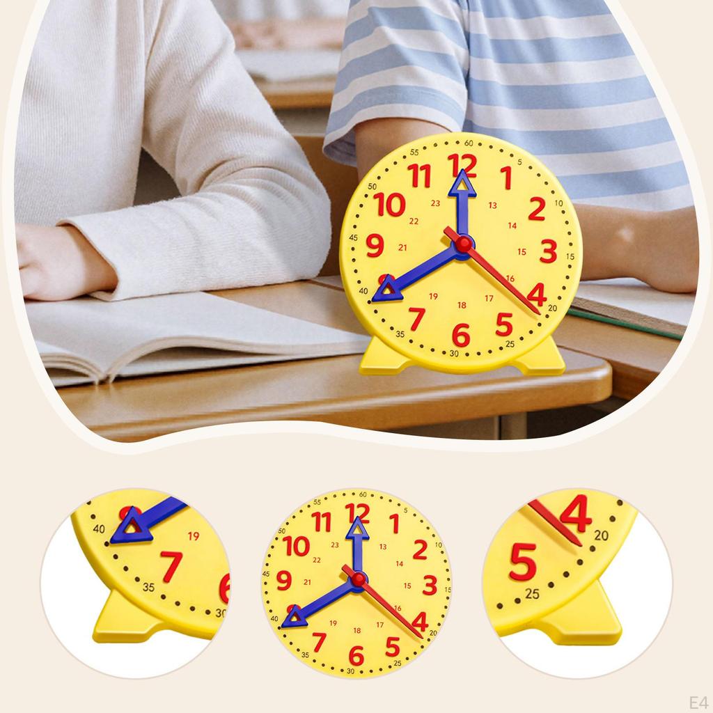 For Activity Development Toy Life Skills Training Games Kids Table Clock Boys Girls