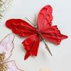 Sequins Artificial Butterfly Clip Simulated Christmas Tree Decoration  Home Party
