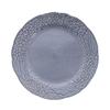 Tableware East Plate M 22cm Bouquet Blue Gray
