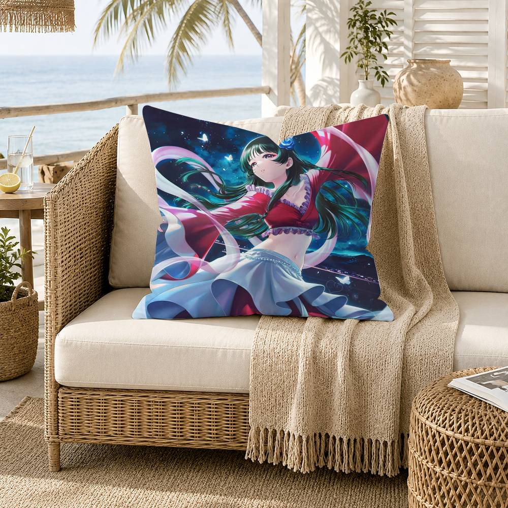 The Apothecary Diaries Maomao Pillow Case for Sofa Living Room Home office Decor Protective Cover