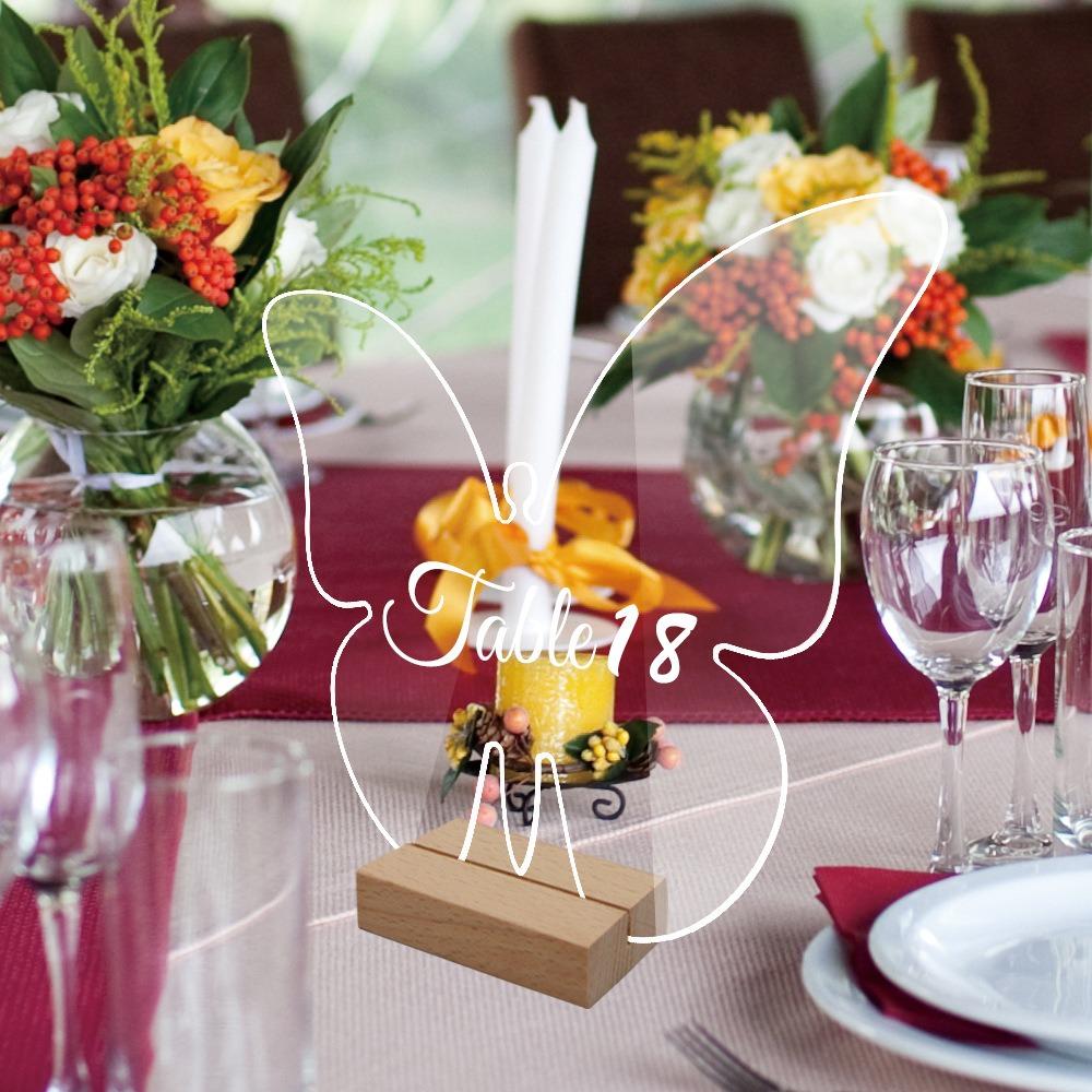 Карточка с местом Съемная табличка с номером стола Стенд для демонстрации карточек Рамка дисплея меню Табличка с номером стола