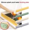Oil-Proof Water Baffle Plate Silicone Sink Guard Baffle Sink Baffle Splash Guard  Kitchen Supplies