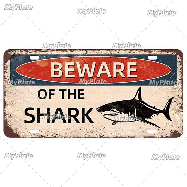 [MyPlate] Ретро Остерегайтесь животных, номерной знак, предупреждающий жестяной знак, металлический знак, табличка, украшение для дома, магазин, бар, паб, плакат, металлическая стена