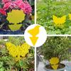 Folulus Flie Traps Sticky Board Dual-Sided Sticky Traps Flying Plant Insect Catcher