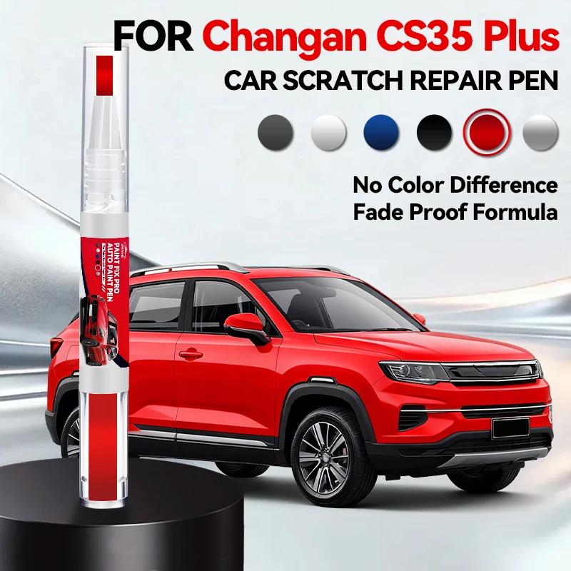 Car Dedicated For Changan CS35 Plus 2012-2025 S101 S201 Paint Repair Pen Touch Up Scratch Remover DIY Auto Accessories Black Whi