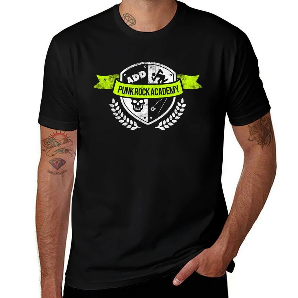 Punk Rock Academy T-Shirt Light Athletic Short Sleeve Tee Shirt