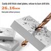 High Cobalt Extended Twist Drill Bit Set