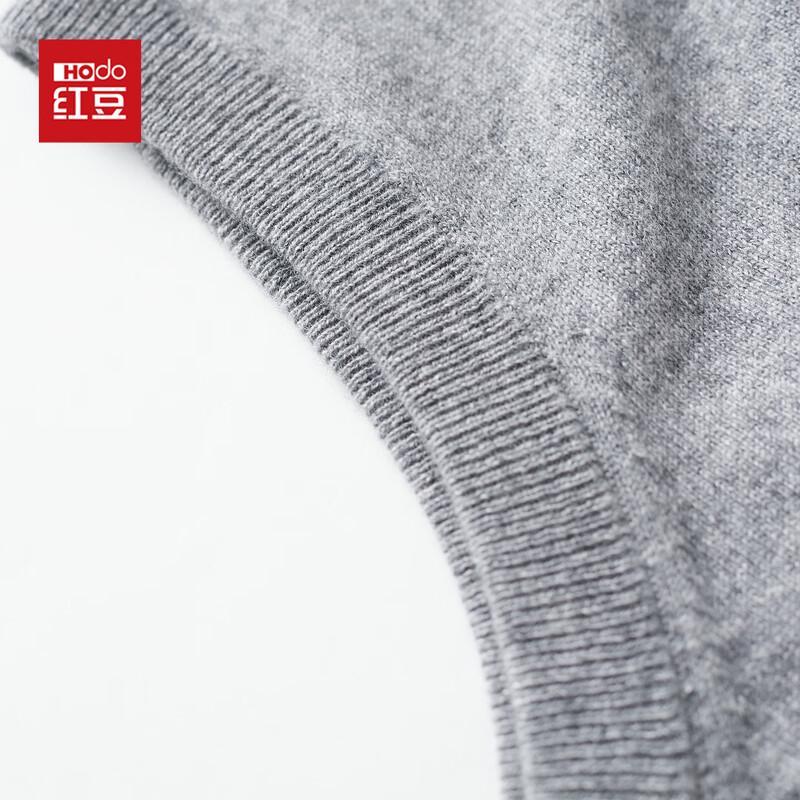 Hodo Мужской жилет без рукавов с V-образным вырезом из чистого кашемира