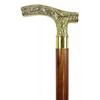 Brass Antique Store Premium Embossed Handle For Walking Stick or Cane