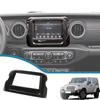 Car GPS Navigation Decoration Cover Frame Stickers for Jeep Wrangler JL Gladiator JT 2018-2022 Interior Mouldings
