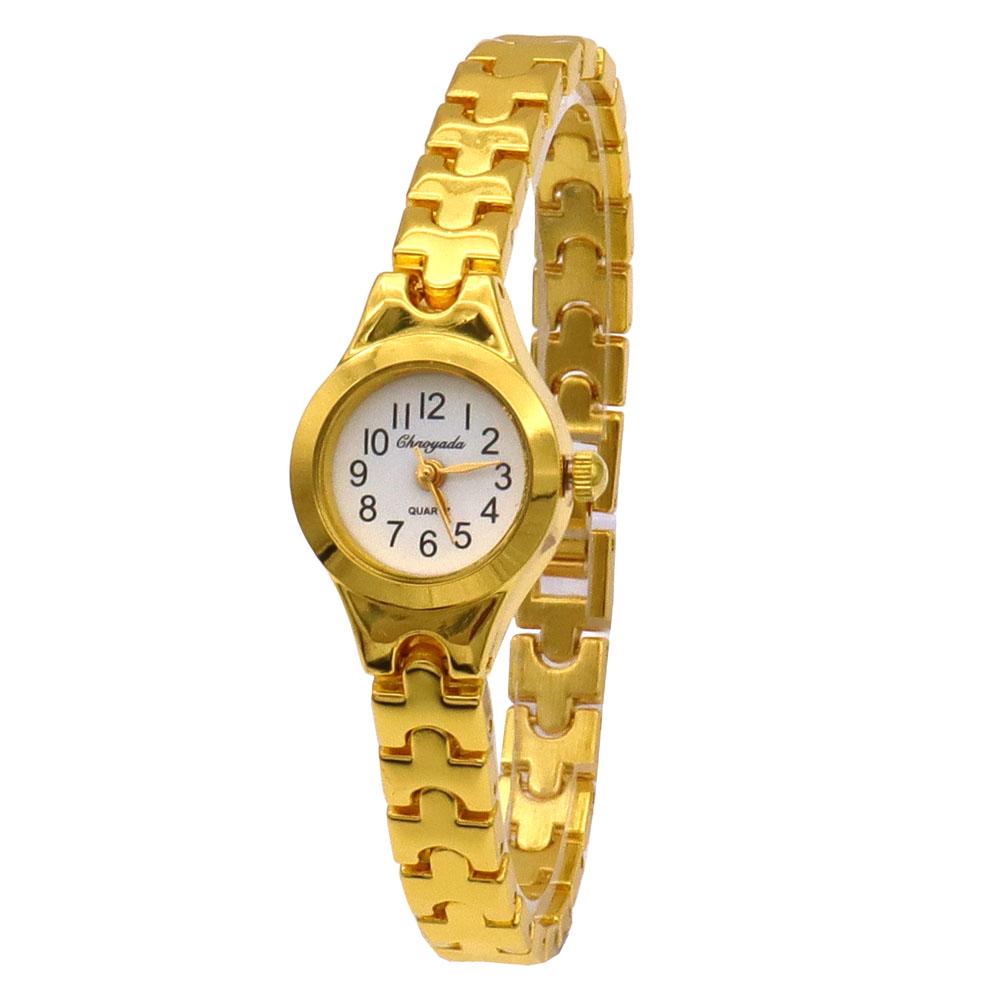 Женские часы-браслет Mujer Golden Relojes Кварцевые часы с маленьким циферблатом Популярные наручные часы Женские элегантные часы