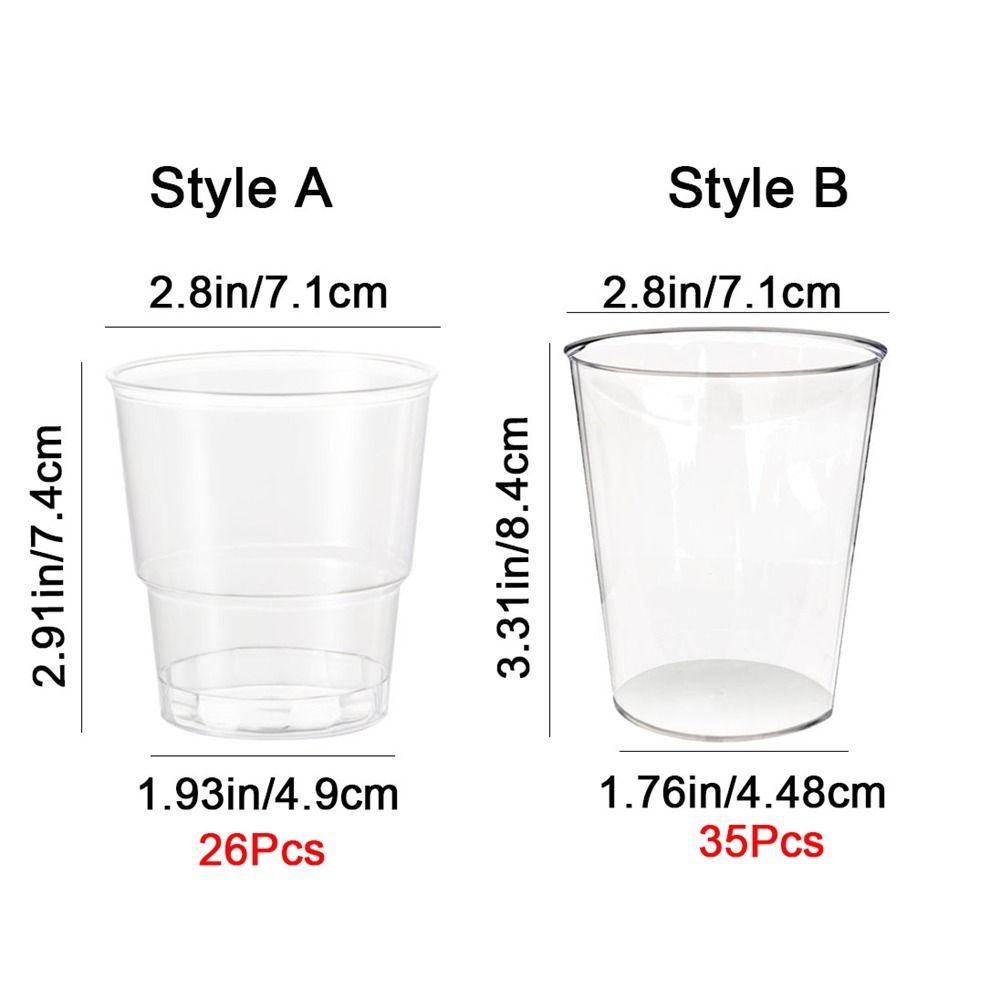 Food Grade Transparent Aviation Cup 200ML Cold Drinks Cups Disposable Water Cup  Camping