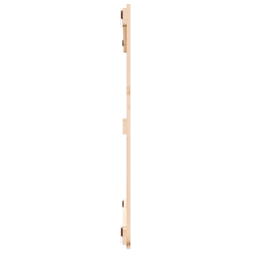 Vidaxl Wezgłowie Łóżka, 95,5X3X90 Cm, Lite Drewno Sosnowe