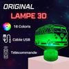Lampe de chevet 3D LED - Volkswagen - Combi Van - Multicolore - Tactile - Décorative