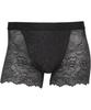 Боксеры-шорты унисекс с дышащей отделкой Scalar. Лицевая сторона ластовицы выполнена из хлопка WT8822 BL [Wacoal Men] [Кружевные боксеры] (Подол) Женские Мужские