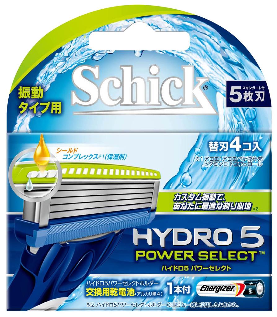 Schick Сменные лезвия Hydro 5 Power Select (4 шт)