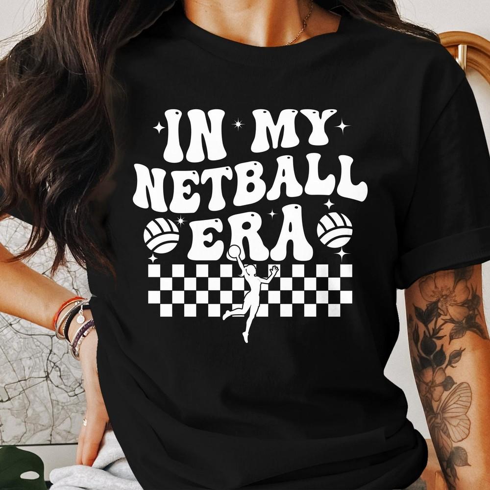 26 Netball Era T-Shirts, Retro Netball Tee, Netball Player Gift, Funny Sport T Unisex T-Shirt