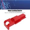 Блокировка шарового крана Регулируемая Высокопрочная Безопасная блокировка клапана для ручек клапанов от 8 мм до 45 мм для химической промышленности