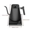 Electric Gooseneck Kettle Temperature Control Pour-Over Kettle for Coffee and Tea 1.0L Silent 1-24H Keep Warm Stainless Steel LCD Display