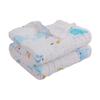 Детское полотенце Berpy для купания, марля, пеленание, пушистое, 6-слойная марля, полотенце, одеяло, для купания, футон, для младенцев, для новорожденных, подарок, (Уми)