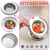 Kitchen Sink Filter, Stainless Steel Sink , Food Collector For Most Sink , Kitchen Sink Basket Filter