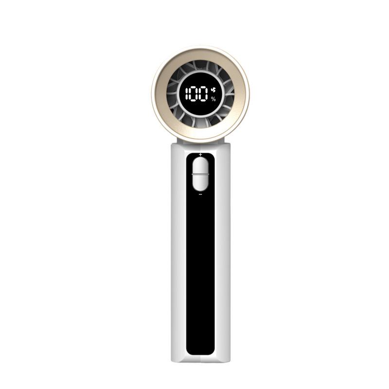 2025 Turbo Mini Handheld Cooling Fan with 100-Speed Stepless Adjustment