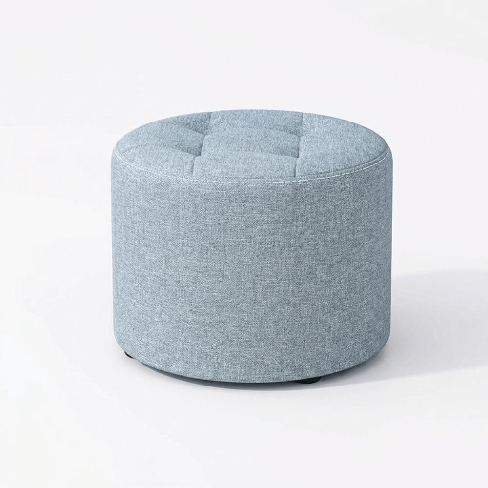 Portable Sitting Pier Soft Foot Stool Space Saving Vanity Stool Bedroom