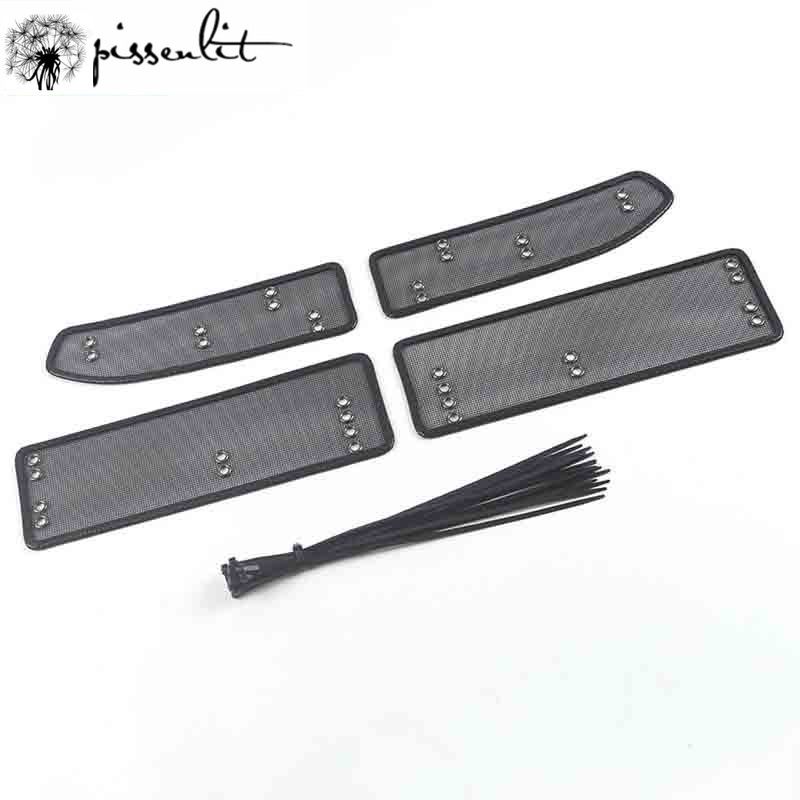 For Honda Fit Jazz 2020 Car Accessories Front Grille Insert Net Anti-insect Dust Garbage Proof Stainless Inner Cover Mesh