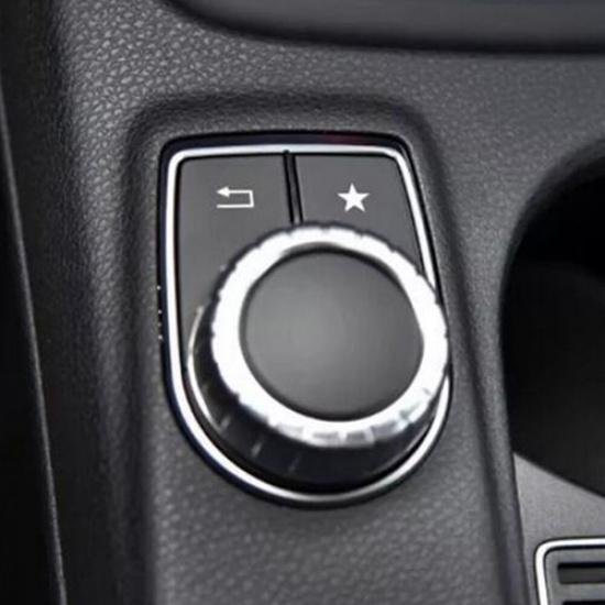 Multimedia Switch Cover Trim For Mercedes Benz W176 W246 X156 C117 A B GLA Class